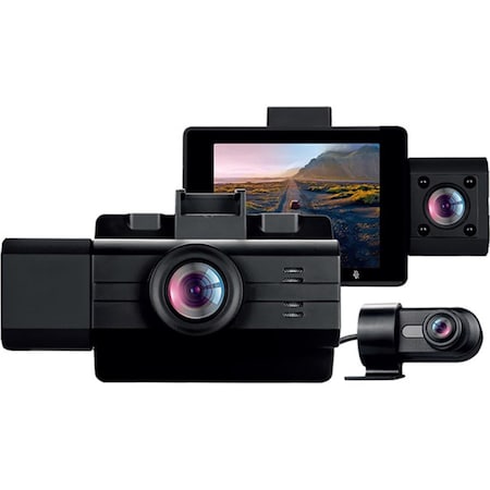 Extraer Scout Pro3 Channel 2K Plus 1080P Dashcam with Wi-Fi App OBD2 G-Sensor EX3000847